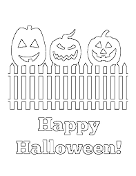Halloween isn't just about monsters and frights, it's also about fun, frolic and sweet delights. Cute Free Printable Halloween Coloring Pages Crazy Little Projects