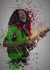 Des œuvres D Art Delicieusement Inspirees De La Culture Pop Pour Votre Maison Music Canvas Bob Marley Art Poster Prints