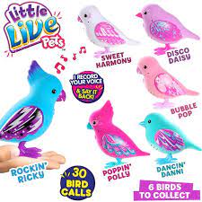 Little Live Pets Tweet Talking Birds - Series 3 Assorted Little Live Pets Pets Birds