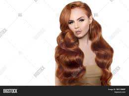 My review will show you the best curling iron for beach waves & how to get them. Model Long Red Hair Image Photo Free Trial Bigstock