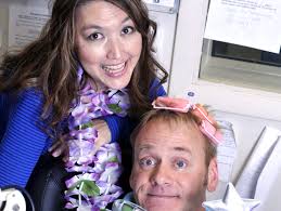 Mixing it up with 94.1's Kathy Vogel and Rik Elliot