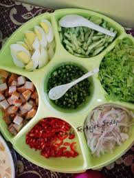 Kisar isi ikan, bawang merah, cili kering dan cili api. Resepi Laksa Penang Bahan Resepi Bonda Terlajak Sedap Facebook