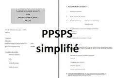 Ppsps Simplifie Cours Genie Civil Outils Livres Exercices Et Videos Modele De Ppsps Simple Pour Vos C Exemple Devis Modele De Planning Modele De Contrat
