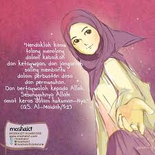 Hendaklah Kamu Tolong Menolong Dalam Kebaikan Dan Ketaqwaan Dan Janganlah Saling Membantu Dalm Perbuatan Dosa Dan Permusuhan Dan Motivasi Pengetahuan Kartun