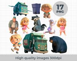 Trash Truck PNG, Trash Truck Cake Topper, Digital file - RikunaStore