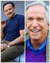 How did Robin Williams' career change after meeting Henry Winkler?