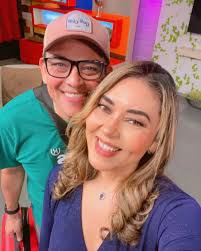danianunez_lacomandante y @alexmarquez_27 después del programa  @mujeres_ten_tv