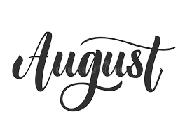 Having great importance and especially of the highest social class: August Hand Drawn Lettering Stock Illustration Illustration Of Month Logo 120974732