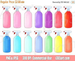 Spray Bottle Clipart Spray Bottle Clip Art Gardening Etsy Spray Bottle Clip Art Bottle