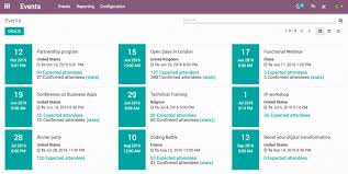 Phần mềm Odoo Quản lý sự kiện | Entrust Consulting Company