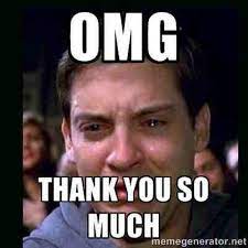 101 Funny Thank You Memes To Say Thanks For A Job Well Done Thank You Memes Thanks Meme Funny Thank You