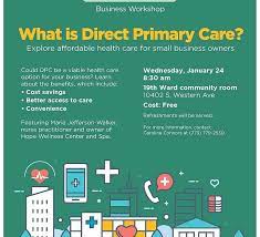 4,020 lpn primary care clinic jobs available on indeed.com. Decoding Direct Primary Care A Workshop For Small Businesses Morgan Park Beverly Hills Business Association