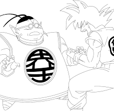 To date, every incarnation of the games has retold the same stories over and over again in varying ways. Goku And King Kai Lineart By Kingvegito Art Character Art Dragon Ball Z