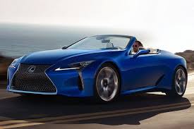 Lexus Puts The Top Down With Lc Convertible Man Of Many Lexus Lc Lexus Models Good Looking Cars