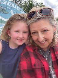 Visiting the mountain with family