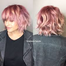Mulpix Pink And Rose Gold Tones Using Goldwell Colorance Iamgoldwell Modernsalon Behindthechair Americansal Hair Color Rose Gold Rose Gold Hair Goldwell