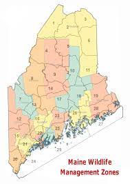 Omm is one of the few moose guide services that offer one on one calling for trophy bull moose. Maine Hunting Zone Maps Maine Wildlife Management Zones