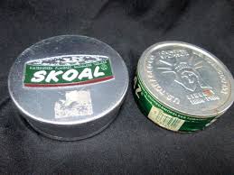 Skoal Tin And Empty Vintage Chew Tobacco Box 1985 Tin Vintage Tobacco