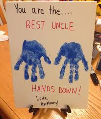 Best Gift For Uncle On His Birthday You Are The Best Uncle Hands Down Uncle Birthday Gifts Kids Birthday Crafts Homemade Birthday Gifts