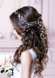 Those sections of hair that gracefully fall to the sides of the brows and cheekbones compliments the face without feeling overpowering. 2017 Trending Wedding Hairstyles Best Dreamiest Bridal Hairdos