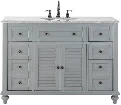 Ship to home eligible (1343) ship to store eligible (1342) price discounts. Hamilton 49 W Shutter Bath Vanity Granite Vanity Tops Farmhouse Bathroom Vanity Marble Vanity Tops