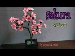 Assalamualaikum sahabat felt flower semua ,di video ini saya akan menjelaskan tutorial cara membuat bunga sakura dari kain flanel.semoga kerajinan tangan. Feltflower Tutorial Sakuraflower Diy How To Make Sakura Bunga Sakura Dari Kain Flanel Youtube Paper Flowers Diy Sakura Flower Felt Flowers