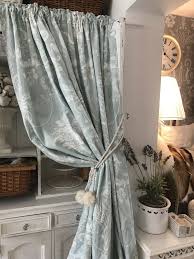 Laura Ashley Josette Duck Egg Blue White Damask Large Curtains 90 D Shabby Chic Ebay White Damask Laura Ashley Curtains English Country Decor