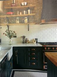 Black And Copper Kitchen Cabinets Harvey Jones Kitchen With Copper Handles And Dark Blue Cupboards Kitchen Decor Inspiration Copper Kitchen Kitchen Fittings