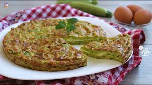 Frittata Zucchine E Formaggio Youtube