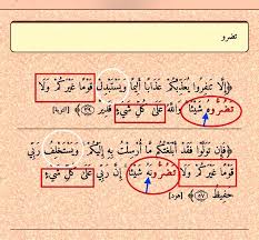 التوبة ٣٩ ولا تضروه شيئا مع هود ٥٧ ولا تضرونه شيئا بإثبات النون Quotes Quran Bullet Journal