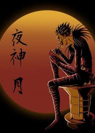 Ryuk On Sunset Poster Print By Denis Orio Ibanez Displate Death Note Fanart Death Note Kira Death Note Manga