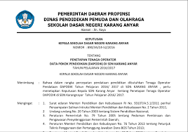 Contoh sk operator sekolah 2019 doc guru ilmu sosial. Guru Story Contoh Sk Operator Sekolah Tahun Ajar 2016 2017