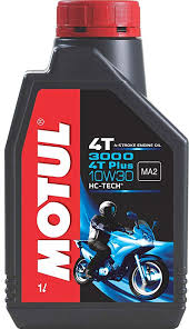 Motul 3000 4t Plus 10w30 Engine Oil For Bikes 1 L