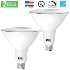 Sunco Lighting 2 Pack Par38 Led Light Bulb 13 Watt 100w Equivalent 3000 Kelvin Warm White 1050 Lumens 25 000 Hours Dimmable Indoor Outdoor Flood Accent Highlight Ul Energy Star Listed Walmart Com Walmart Com