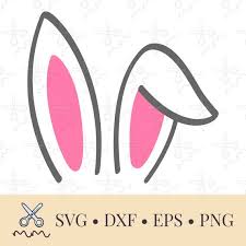 Download Bunny Ears Svg Easter Svg Easter Bunny Svg Cute Spring Etsy
