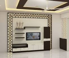 Modern Ceiling Design For Living Room 2020 Bangmuin Image Josh Modern Tv Wall Units Wall Tv Unit Design Tv Room Design