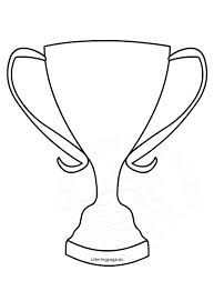 Download the free page and print on white copy paper. Trophy Coloring Pages Coloring Home