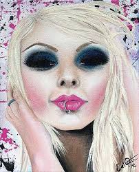Punk Chick Paintings for Sale
