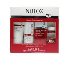 In addition, it also helps to reduce the excess oil in. Nutox Basic 123 Set Oily Combination Skin Night Repair 10ml
