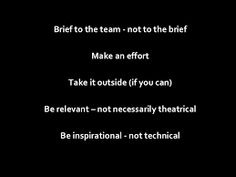 Visual design, ad here are nine fundamental topics that should get coverage in your creative brief A Practical Guide To Creative Briefs And Briefings