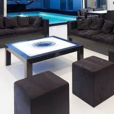 Top 132 x 80 cm, heigh. Contemporary Coffee Table Luis Design Marble Granite Quartz