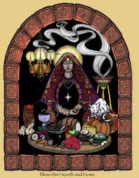 Hestia Katlyn Breene Pagan Art Goddess Art Art