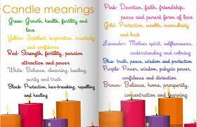 May 2011 Colorful Candles Candle Color Meanings Candle Meanings