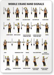 63 Proper Crane Hand Signal Chart Free