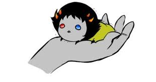 Thats It Im Dead Im Gone Its So Frick Fracking Cute I Cant Even Homestuck Homestuck Grubs Anime Baby