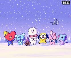 Bt21 is falling in love! Bt21 Bts Lose Puzzlespiele Kostenlos Auf Puzzle Factory