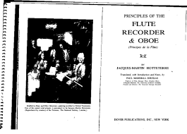 Pdf Hotteterre Principles Flute Vera Hofman Academia Edu