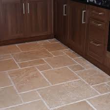 This Multi Size Travertine Floor Tile Is A Great Example Of How Good Natural Stone Tiles Can Look Natural Stone I Travertine Floor Tile Flooring Kitchen Plans