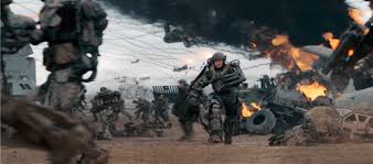 A soldier fighting aliens gets to relive the same day over and over again. Edge Of Tomorrow Simifilm Ch