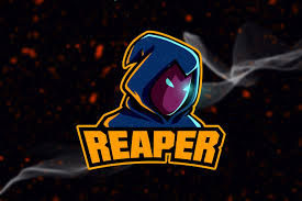 Reaper Sports And Esports Logo Creator Template Ai Eps Esports Logo Custom Logos Reaper